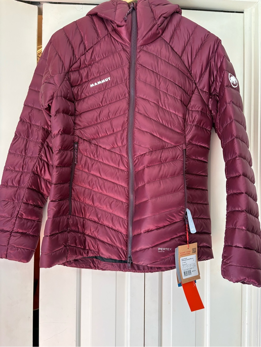Mammut Broad Peak IN Hooded Jacket - Deep Plum